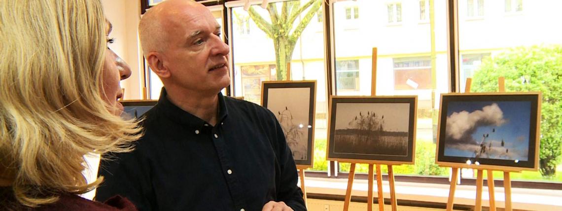 Wystawa fotografii pt. "Ptaszory" autorstwa Ziemowita Kalkowskiego.