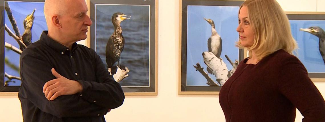 Wystawa fotografii pt. "Ptaszory" autorstwa Ziemowita Kalkowskiego.