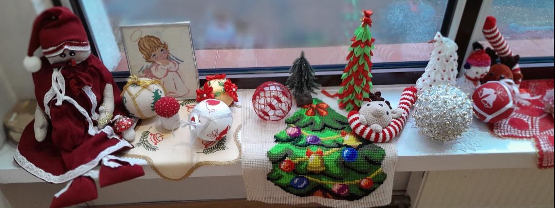 Rękodzieła - świąteczna wystawa